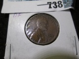 1913 D Lincoln Cent, EF.