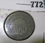 No date U.S. Shield Nickel