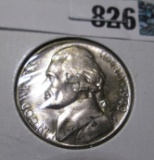 1948 S Jefferson Nickel, Gem BU.