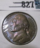 1949 P Jefferson Nickel, Gem BU.