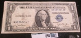 Series 1935 D One Dollar U.S. Silver Certificate.