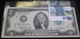 Series 1976 Two Dollar Federal Reserve Note, Crisp Uncirculated.