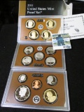 2011 S U.S. Proof Set in original box of issue.