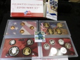 2009 S U.S. Silver Proof Set, original as issued. 18 pcs.