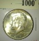 1970-D Kennedy Half Dollar, BU, low mintage from Mint Sets only, MS65 value $42+