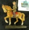 WWI German Lineol Elastolin Toy Soldier on horseback, circa 1920's