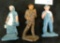 Group of 3 Elastolin/composite figures, circa 1920's, 