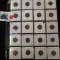 Group of 20 Indian Head Cents, dates from 1879 through 1900, grades from G through F, group value $8