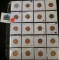 Group of 20 mixed date Lincoln Cents, dates range from 1943 to 2009, includes BU & Proof issues, gro