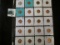 Group of 20 mixed date Lincoln Cents, dates range from 1943 to 1981, includes BU & Proof issues, gro