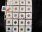 Group of 20 mixed date Lincoln Cents, dates range from 1943 to 1982, includes BU & Proof issues, gro