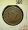 1848 Liberty Head Large Cent, G/VG, value $20-$25+