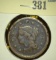 1854 Liberty Head Large Cent, G, value $20+