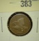 1857 Flying Eagle Cent, G scratched, value $25+