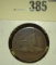 1857 Flying Eagle Cent, G+, value $30+