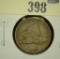 1858 Flying Eagle Cent, small letters, VG+, value $40+