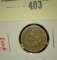 1859 Indian Head Cent, G, value $15+