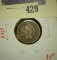 1863 Indian Head Cent, G, value $10+