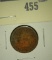 1874 Indian Head Cent, better date, G, value $20+