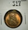 1909 VDB Lincoln Cent, BU MS64+ toned, value $45+
