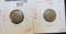 Pair of Lincoln Wheat Cents - 1910, XF+; 1910-S, F+, value for pair $26+