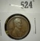 1911-D Lincoln Wheat Cent, F, value $10+