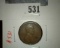 1913-S Lincoln Wheat Cent, F, value $20+