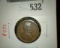 1913-S Lincoln Wheat Cent, F, value $20+