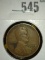 1915-S Lincoln Wheat Cent, F, value $30+