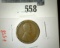 1922-D Lincoln Wheat Cent, VG, value $21+