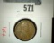 1926-S Lincoln Wheat Cent Semi-Key Date, VG, value $10+