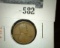 1926-S Lincoln Wheat Cent Semi-Key Date, F, value $13+