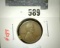 1926-S Lincoln Wheat Cent Semi-Key Date, VF, value $17+