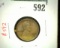 1934 Lincoln Wheat Cent, BU brown, value $12+