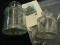 Pair of antique bottles - inkwells, different sizes