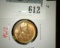 1937-S Lincoln Wheat Cent, BU, value $10+