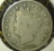 1911 V Nickel, VF, value $15+