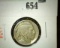 1913 Type 1 MOUND Buffalo Nickel, VG, value $15+