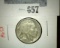 1913 Type 1 MOUND Buffalo Nickel, F, value $16+