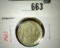 1913 Type 1 MOUND Buffalo Nickel, XF, value $25+