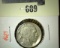 1931-S Buffalo Nickel, VF/XF, value $25 to $35+