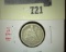 1891 Seated Liberty Dime, VF, value $25+