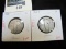 Pair of 2 Standing Liberty Quarters, 1925 G, 1927 VG, value $16+