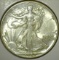 1942 Walking Liberty Half Dollar, AU, value $22+