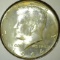 1964 Kennedy Half Dollar, BU, value $13+