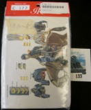 Metal toy soldier kit by Imrie/Risley Minatures, Model # C177, USA or CSA Calvary, original price $2