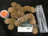 Roll of 50 circulated 1916-D Lincoln Cents, average grade GOOD or better, GOOD retail value is $1.00