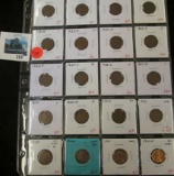 Group of 20 mixed date Lincoln Wheat Cents, includes mintmarked 10s, 20s and 30s, some better dates