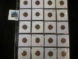 Group of 20 mixed date Lincoln Wheat Cents, includes mintmarked 10s, 20s and 30s, some better dates