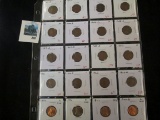 Group of 20 mixed date Lincoln Wheat Cents, includes mintmarked 10s, 20s and 30s, some better dates